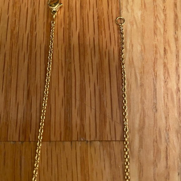 NWOT Jook & Nona 18k Gold Plated Dream Necklace - Picture 4 of 4